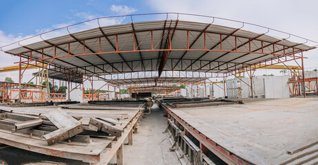 Reinforced concrete precast structures Industry Manufacturing Factory plant.