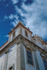 Ancient church in Cascais Church of Our Lady of the Navigators in the old town. Portugal