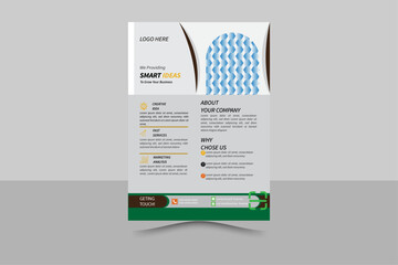  creative corporate & business, flyer, design, business card, template, vector, illustration, paper, card