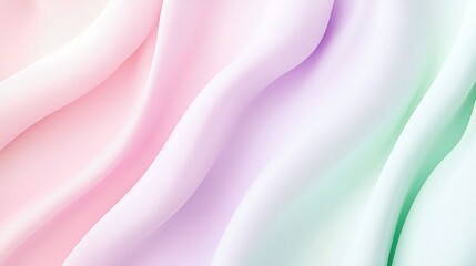 Obraz premium Soft pastel fabric texture with gentle waves provides a beautiful background for delicate product marketing.