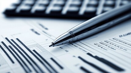 Fototapeta premium Financial planning for property investments and loans