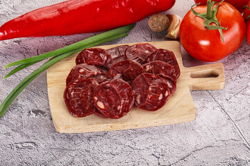 Wild Bear meat homemade sausages