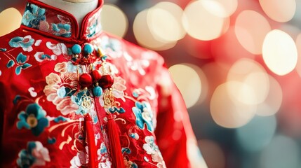 role of traditional clothing during Chinese New Year celebrations.