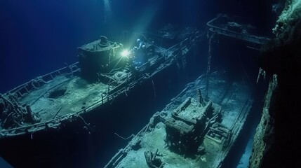 role of underwater welders in marine repairs.