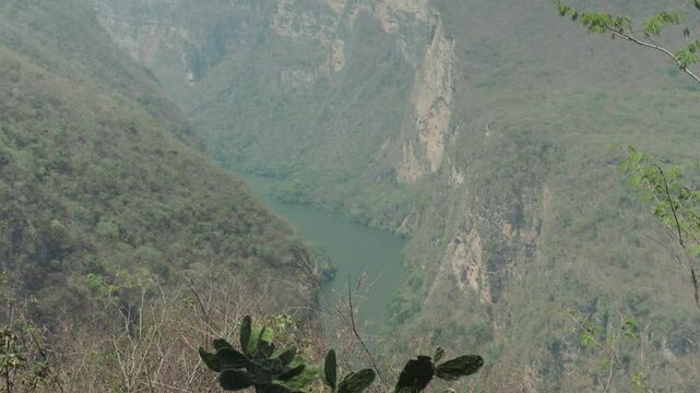 Sumidero canyon in Chiapas, Mexico