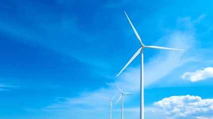 Fototapeta premium Digital wind turbine control room, climate tech, net zero energy