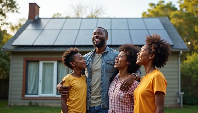 "Caucasian young man in grey t-shirt adjusting digital thermostat with circular interface, showing modern home automation technology - Powered by Adobe