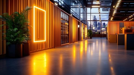 Transforming shipping containers into modern small office spaces an urban innovation