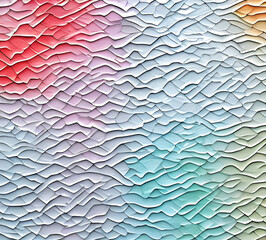 White and multicolored wavy dynamic motion flow graphic. motion light shape curve. banner template cover wavy. texture background, soft transition of colors and tones, new format, neat cracks, 8k qual