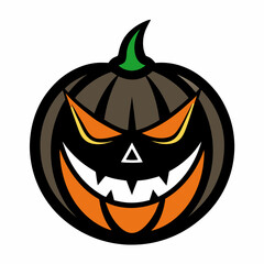halloween pumpkin head