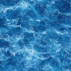 Obraz premium Captivating waves dance under the sunlight on a vibrant ocean surface