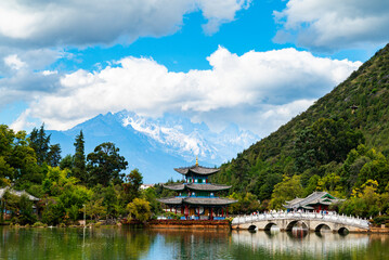 Jade Dragon Snow Mountain. Lijiang.