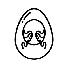 illustration of an egg