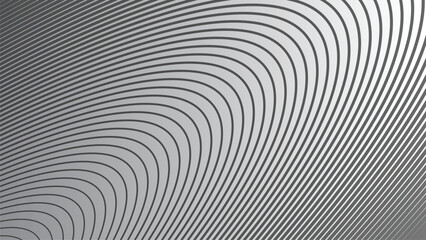 Abstract grey line circle with gradient for backdrop or presentation