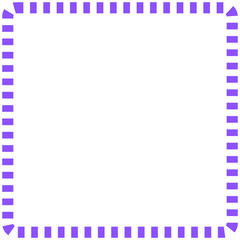 blue and white border