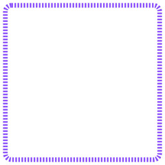 blue and white frame