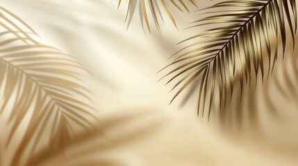 Embracing summer simplicity with elegant light patterns against a calming background.