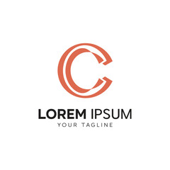 Letter C Logo design template vector illustration