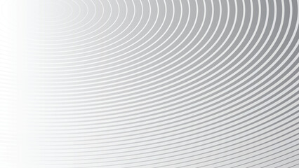 Abstract grey line circle with gradient for backdrop or presentation