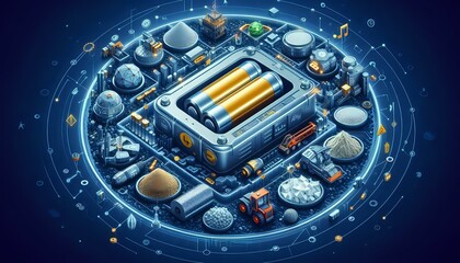 Lithium Battery and Scientific Elements
