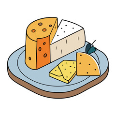 cheese and bread