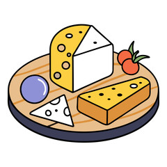 cheese and bread