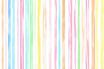 Obraz premium Vibrant Multicolored Vertical Stripes Pattern for Modern Design and Decor