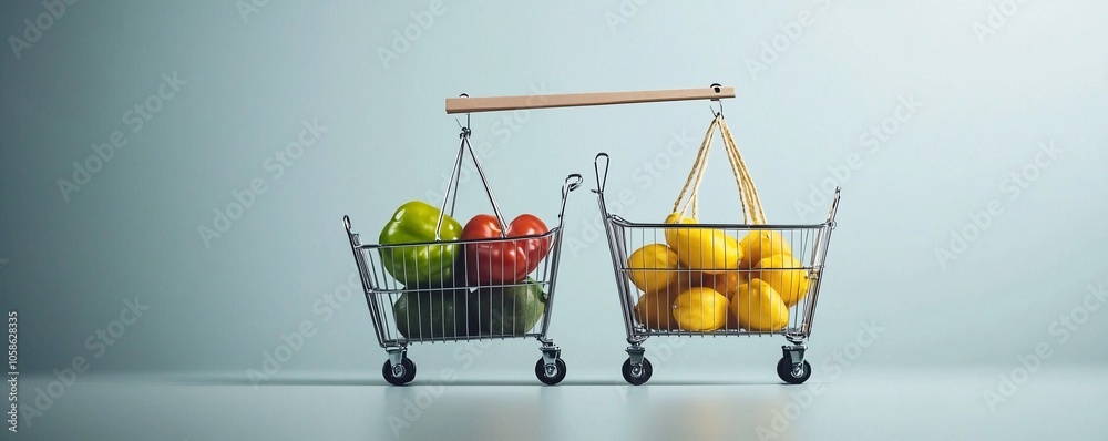 Poster a consumer debates between two items with differing prices, emphasizing value and price perception. 