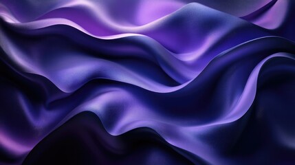 Obraz premium Abstract Wavy Purple and Blue Fabric Texture