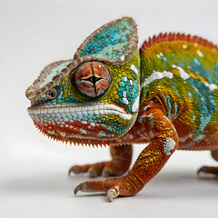 colorful chameleon