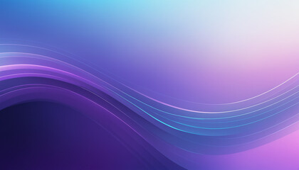 Abstract blue and purple gradient background with a soft light effect