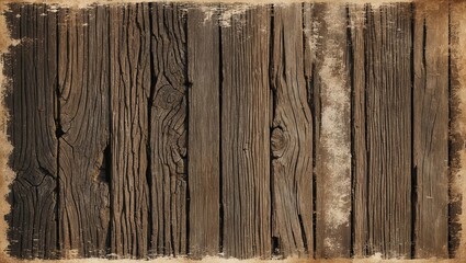 Noisy texture inspired by old wood with deep grain, subtle fading, and aged discoloration for a rustic, natural look. Created with generative AI technology