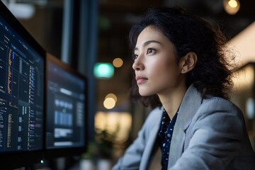 Person utilizing ai-powered software to streamline workflows and enhance efficiency in consulting operations