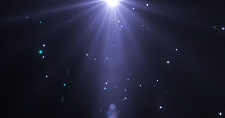 Shimmering Particles. Glittering shiny shimmering particles flare black background asset. Chirstmas background falling dust fairy happy new year 2025,2026. Cosmic clouds. Luxury overlay fluid bg.