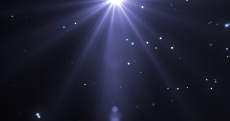 Shimmering Particles. Glittering shiny shimmering particles flare black background asset. Chirstmas background falling dust fairy happy new year 2025,2026. Cosmic clouds. Luxury overlay fluid bg.