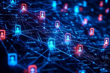 Visual of a cloud-based hr system showcasing the integration of ai for data-driven talent management solutions