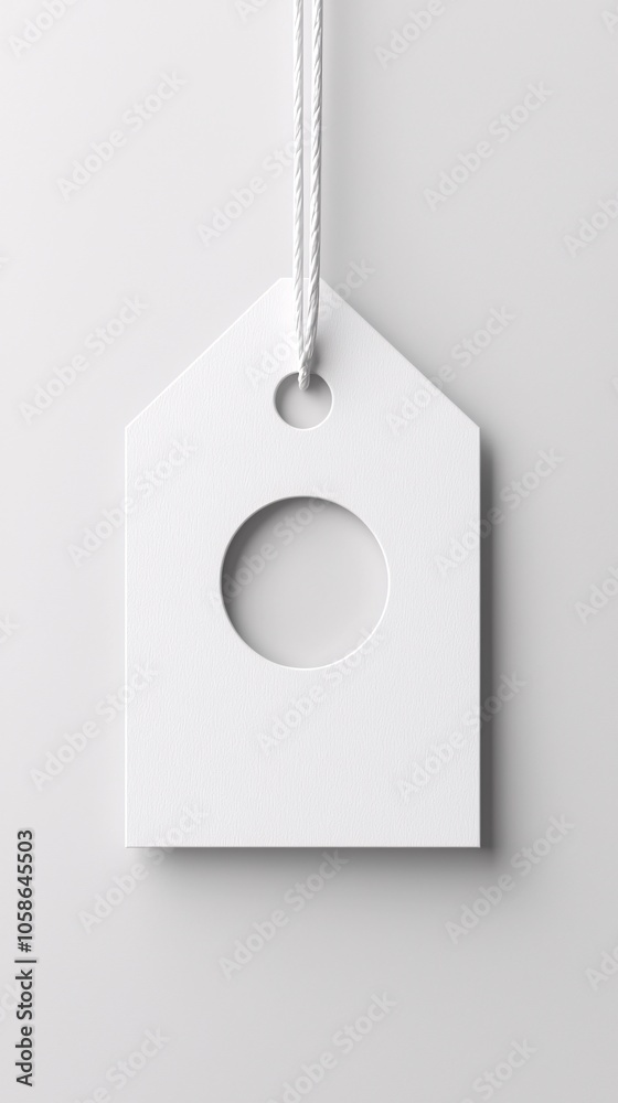 Poster a simple graphic showing a price tag and value symbol side-by-side on a clean, white background, rep