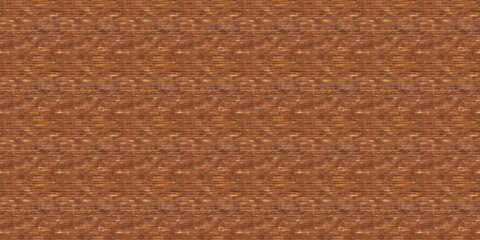 Fototapeta premium burnt orange brick texture: close-up of deep burnt-orange bricks with subtle aging marks and warm undertones, giving a rich, rustic appearance perfect for cozy and southwestern-inspired designs