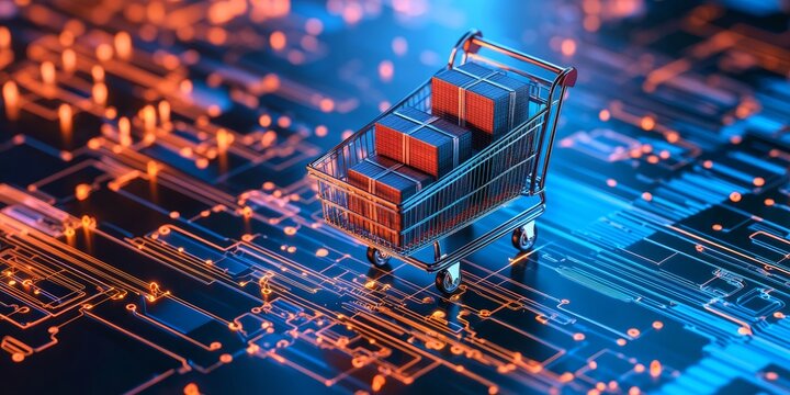 Ai technology optimizing supply chain logistics for retail businesses enhancing delivery efficiency and customer satisfaction