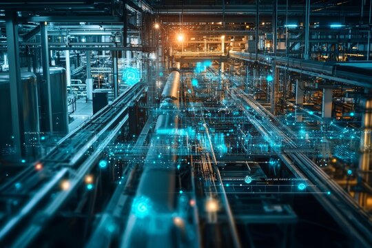 Ai algorithms predicting maintenance needs for energy infrastructure to enhance reliability and efficiency in power distribution