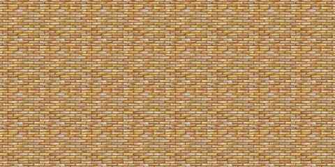 golden beige brick texture: close-up of bricks in warm, golden-beige tones with subtle variations in color and a smooth finish, giving a classic and welcoming look