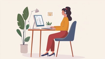 Client participating in a video consultation with an insurance advisor using ai tools to assess coverage needs and options