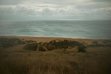 seaside in autumn