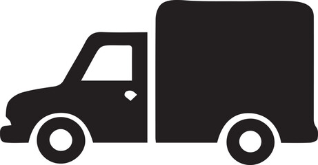 car icon vector silhouette illustration