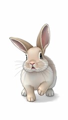 Obraz premium Cute Rabbit Studio Portrait