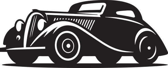 car icon vector silhouette illustration