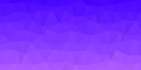 Obraz premium Light purple and violet gradient polygon background low poly texture wallpaper