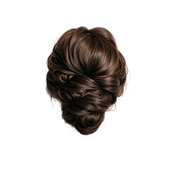 Stunning and intricate hairstyle design featuring a beautifully crafted updo that exudes elegance, perfect for special occasions, showcasing artistry and personal expression.