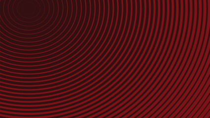 Dark Red line circle abstract background for backdrop or presentation