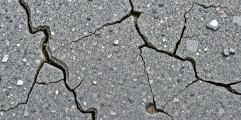 Fototapeta premium Close up of textured grey stone, natural, surface, rock